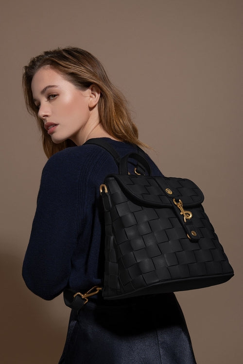 MKR Black Mini Backpack