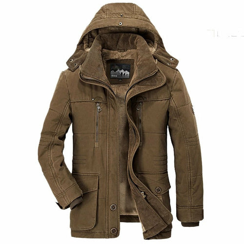 MKR Hooded Winter Parka Coat
