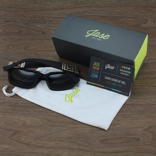 MKR X Jase New York Victor Sunglasses in Matte Black