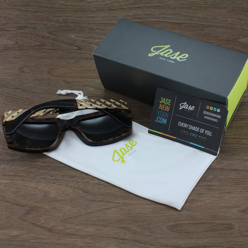 MKR X Jase New York Casero Sunglasses in Havana