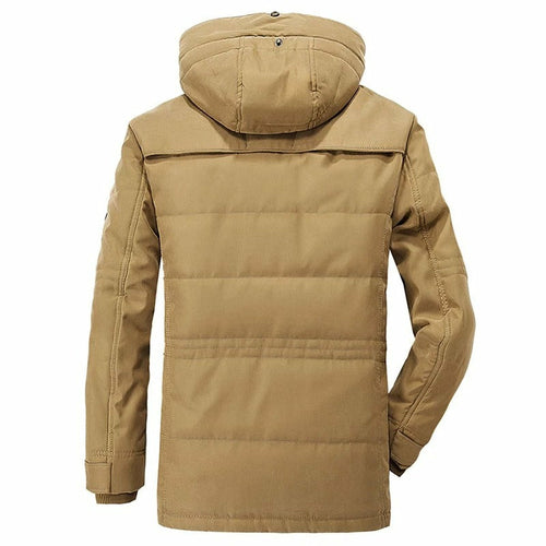 MKR Hooded Winter Parka Coat