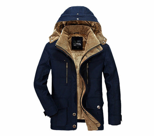 MKR Hooded Winter Parka Coat