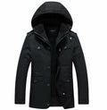 MKR Hooded Military Style Coat